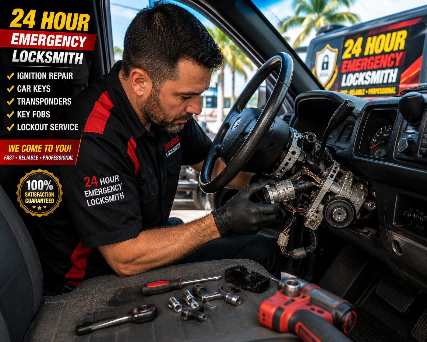 Roadside Auto Locksmith Repair
